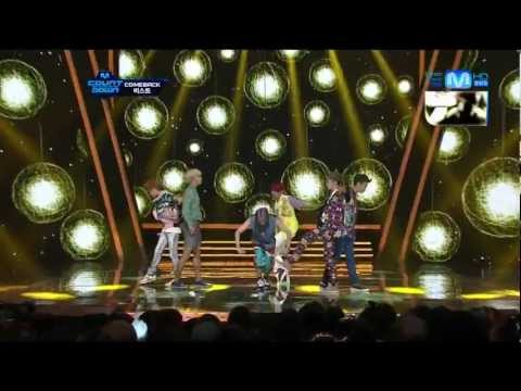 120802 BEAST - It's Not Me + Beautiful Night ( MCD Comeback Stage )