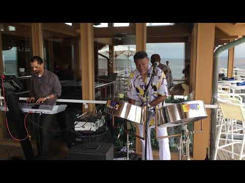 Andre Philips Steel Drum Band - Live on our Sunset Deck
