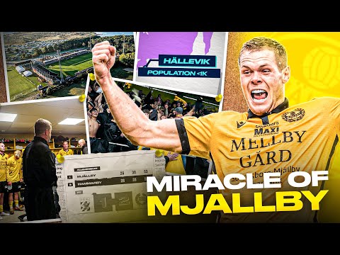 Mjällby AIF: A village of 1000 people has qualified for the CHAMPIONS LEAGUE!