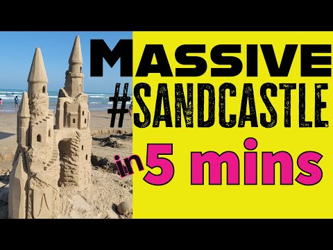 #sand #castle #building #asmrsand   in 5 minutes