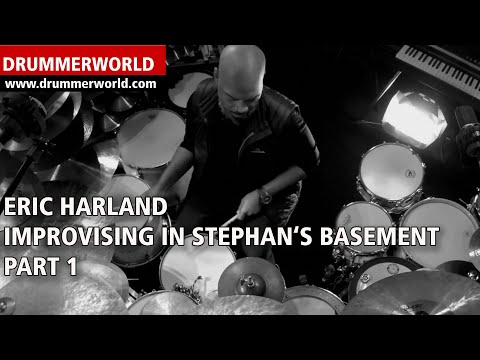 Eric Harland: FREE DRUM IMPROVISATION - Part 1 #ericharland #drummerworld
