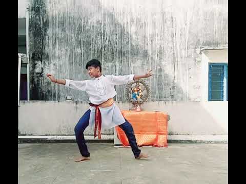 kuchipudi jathi 7 done by Lekhan