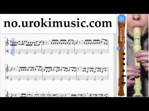 Blokkfløyte Kurs (Tysk) Luis Fonsi, Demi Lovato - Échame La Culpa Trening Studie Del 2 um-ih935