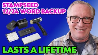 The New Stamp Seed Kit Unboxing 🔐 12 OR 24 Word Titanium Crypto Wallet Backup