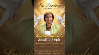 Funeral Services Of Miranda Small Joseph
