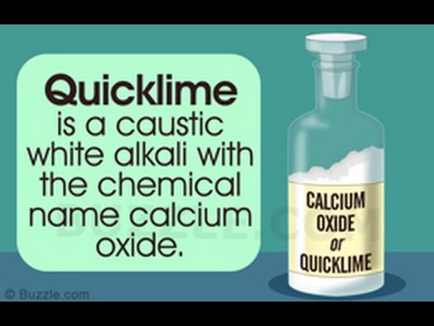 Basic Infgormation about Quicklime