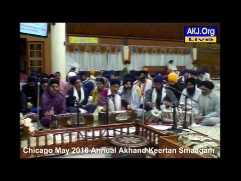 015 Chicago  May 2016 Raensabaayee Keertan - B. Bhaag Kaur Jee Hamilton