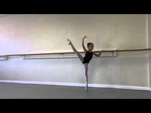 Natasha in class. 7 years old.