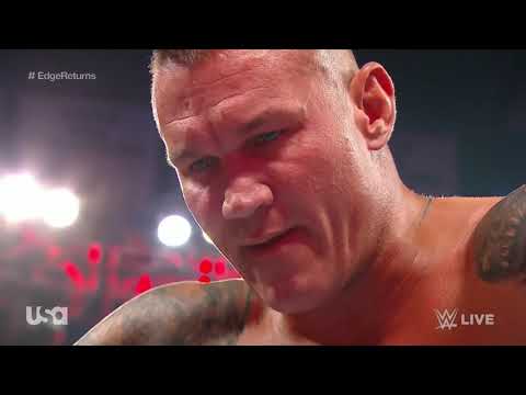 Randy Orton Attacks Edge Full Segment (Raw 27th Jan 2020) HD