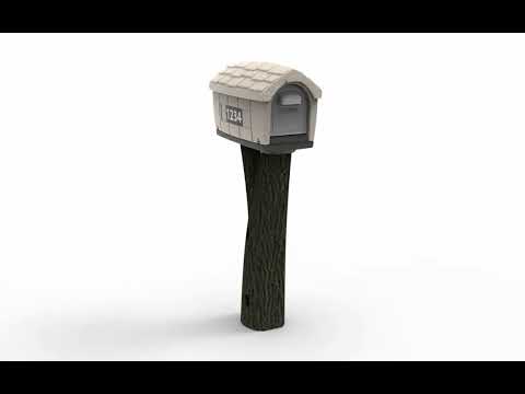 360 View | Rustic Home Mailbox | American Home by Simplay3