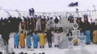 preview picture of video 'Тюмень, Крещение Господне Epiphany, Russia, Tyumen 2009'