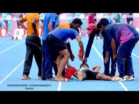 100m Boys U20 final  33rd National Junior Athletics Championships 2017