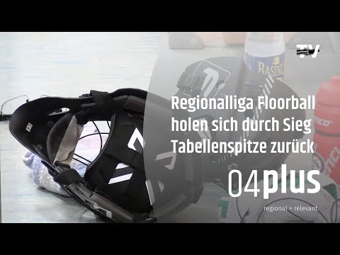 Regionalliga-Floorballer holen sich durch Sieg Tabellenspitze zurück