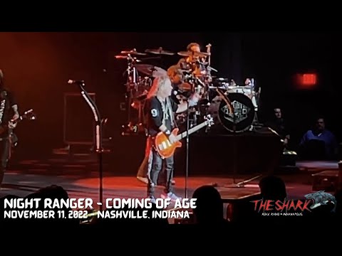 Night Ranger plays Coming Of Age (done by the Damn Yankees).  Recorded Nov 11, 2022 in Nashville, IN