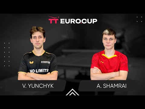 15:30 Valentyn Yunchyk  - Andrii Shamrai 28.09.2024 TT Euro.Cup  Ukraine Elite. TABLE 4