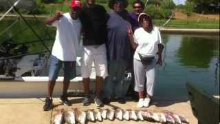preview picture of video 'Calaveras Lake - Alamo Texas Fishing - April 4, 2012'