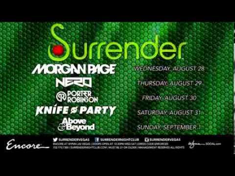 Morgan Page, Nero, Porter Robinson, Knife Party, Above & Beyond: Labor Day Weekend 2013