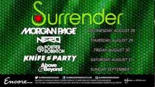 Morgan Page Nero Porter Robinson Knife Party Above  Beyond Labor Day Weekend 2013