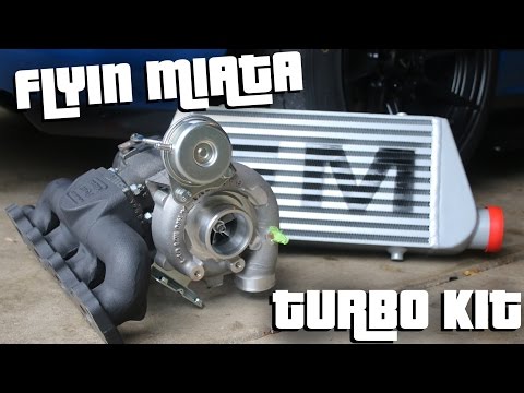 FLYIN MIATA TURBO KIT UNBOXING!!