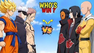 Download lagu Goku Team vs Saitama Team The Ultimate Anime Showdown! Who Win? mp3