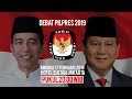 Jadwal Debat Kedua Pilpres 2019 Pada Minggu 17 Februari 2019, Jokowi Vs Prabowo