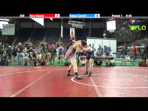 Junior 220 - Cory Daniel (Maryland) vs. Angus Cowell (Connecticut)