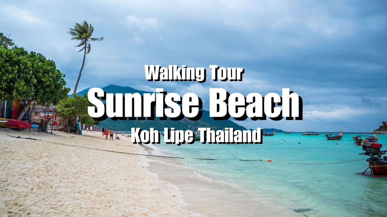 Explore the Sunrise Beach on an Enthralling Walking Tour in Koh Lipe, Thailand!