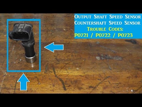Output Shaft Speed Sensor Replacement P0721 / P0722 / P0723