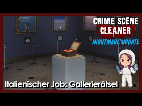 Gallery puzzle solved in "Italian Job" [Crime Scene Cleaner Nightmare] [Guide] [Tips]