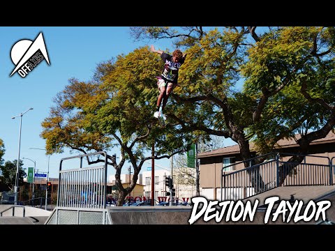 Dejion Taylor - Off Axis Alpha Scooter Edit Long Beach Skatepark