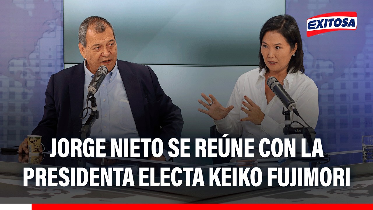 🔴🔵 Jorge Nieto se reúne con la presidenta electa Keiko Fujimori