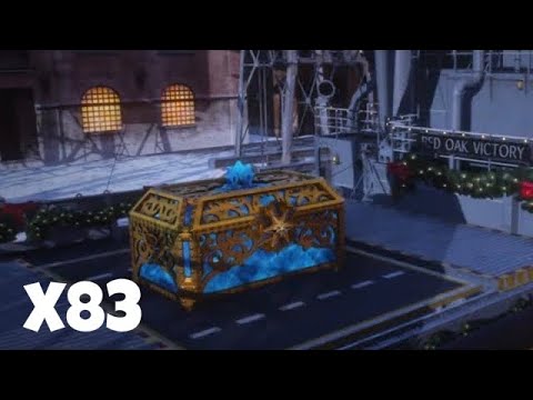 83X Super Santa Crate Opening! World Of Warships Legends