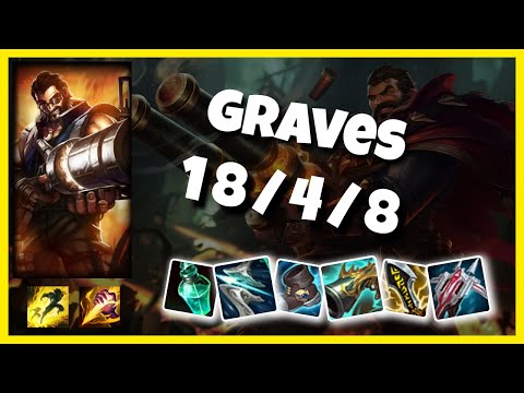 Graves vs Lillia NA Challenger JUNGLE (18/4/8) - v11.3