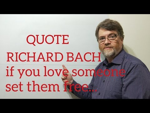 Tutor Nick P Quotes (63) Richard Bach - Author - If You Love Someone Set Them Free ...