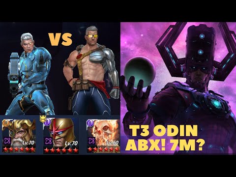 T3 ODIN ABX 7M? & T2 CABLE vs GALACTUS GBR (Summer Days) vs (Cable & Deadpool) Coupon Winners - MFF