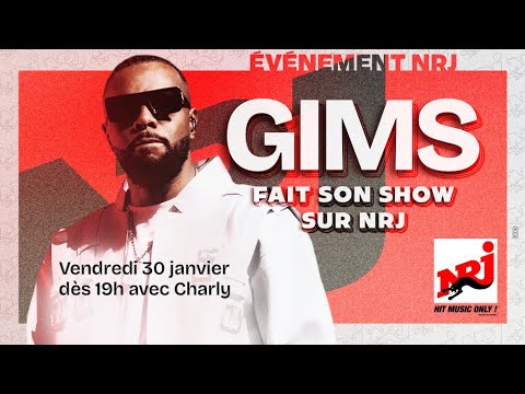 Gims is putting on a show on NRJ!