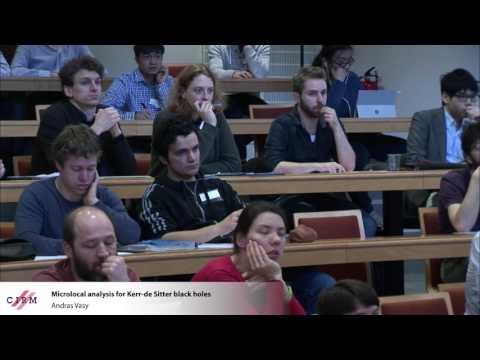 Andras Vasy: Microlocal analysis for Kerr-de Sitter black holes