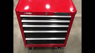 CRAFTSMAN Rolling Tool Chest, 26 inch, 5 Drawer, Workshop Tool Storage with Wheels