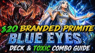 $20 Branded Primite Blue-Eyes Is INSANE! | Deck Profile + TOXIC Combo Guide | Budget Deck