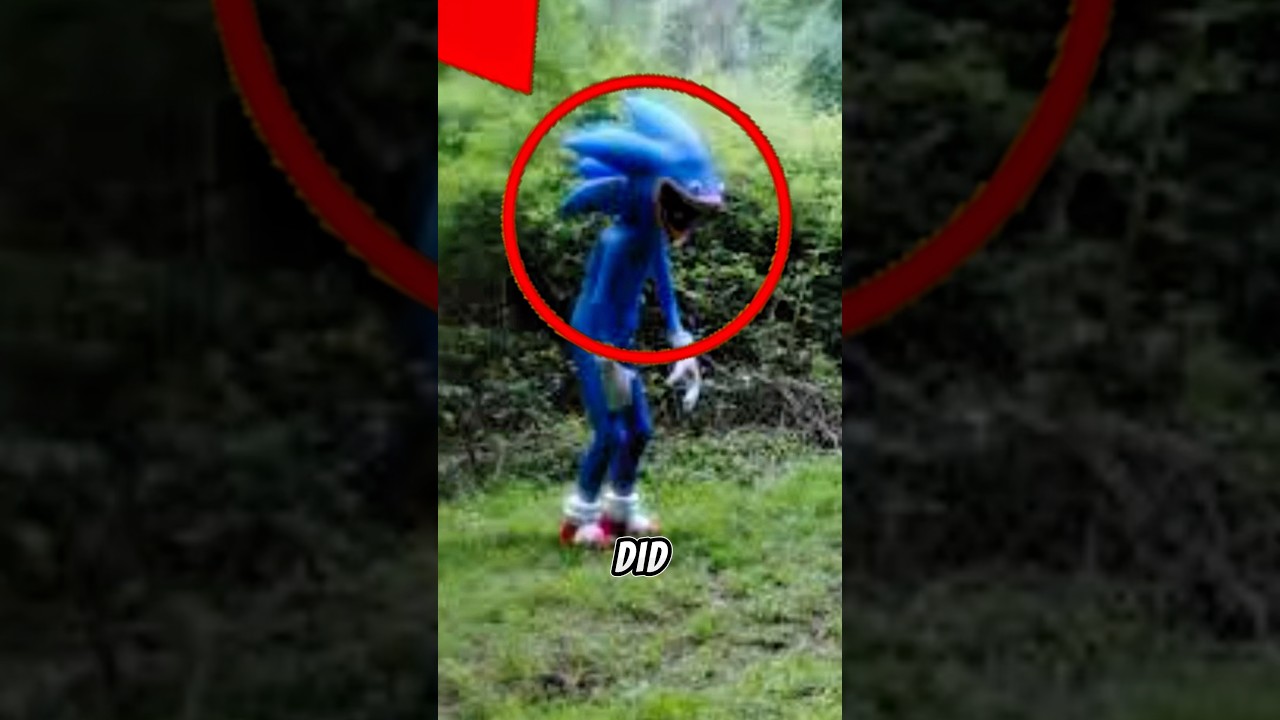 SONIC Was Actually HUMAN?! 😳🌀 #shortsviral