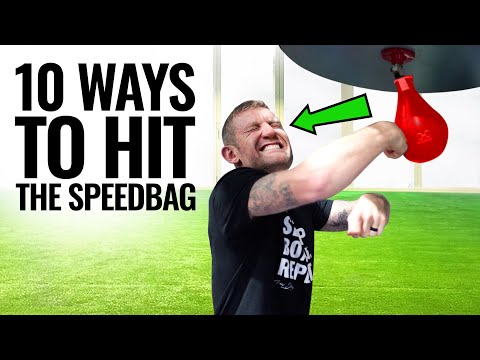 10 Ways To Hit The Speed Bag (Beginner step by step)