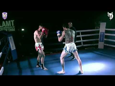 SEBASTIAN CALVO VS DANIEL RUBIO - ARGENTINE MUAY THAI LEAGUE II