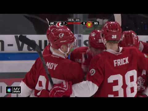 Lausanne HC - SCL Tigers 8-1 (2-0 ; 4-0 ; 2-1)