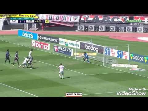 OS TRES GOLS DO BRENNER SOBRE O CORINTHIANS