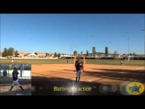 Alexis Taylor Bernabe's Softball Skills Video(Hitting Only) - 2018 SS/2B - So Cal Breakers 18U-Labs