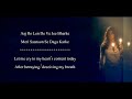 Aaj Ro Len De Shaarib Sabri 1920 London Lyrical Video With Translation