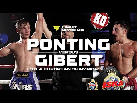 🚨 🔪 ELBOW DESTRUCTION 🔪 🚨  Alfie Ponting vs Romain Gibert - I.S.K.A European Muay Thai Full Fight