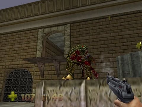 Turok 2 On DOSBox-X (Win95, 3DFX)