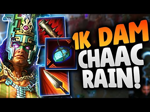 I Killed Gods With Chaacs Rain (Insane yellow numbers build)