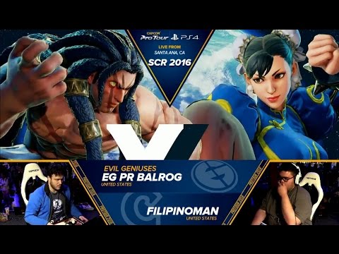 PR Balrog (Necalli) vs Filipinoman (Chun-Li) - SoCal Regionals 2016 - Top 32